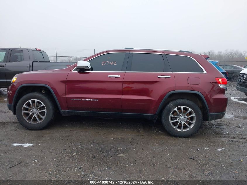 VIN 1C4RJFBG5GC398736 2016 Jeep Grand Cherokee, Lim... no.14