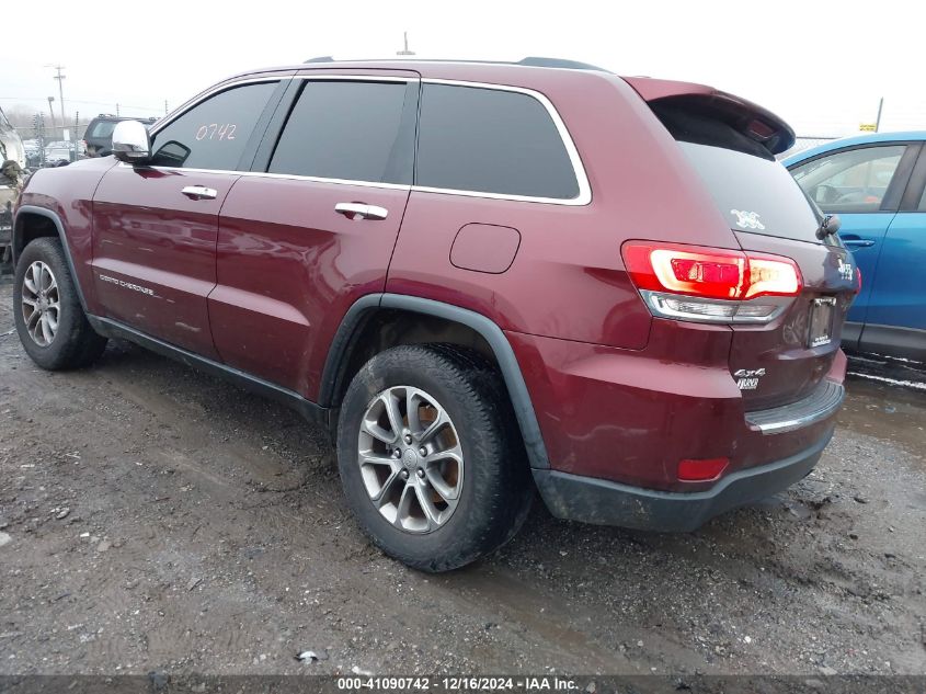 VIN 1C4RJFBG5GC398736 2016 Jeep Grand Cherokee, Lim... no.3