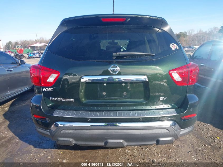 2018 Nissan Pathfinder Sv VIN: 5N1DR2MN7JC619733 Lot: 41090743