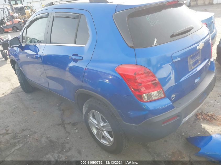 VIN KL7CJRSB6FB204664 2015 Chevrolet Trax, LT no.3