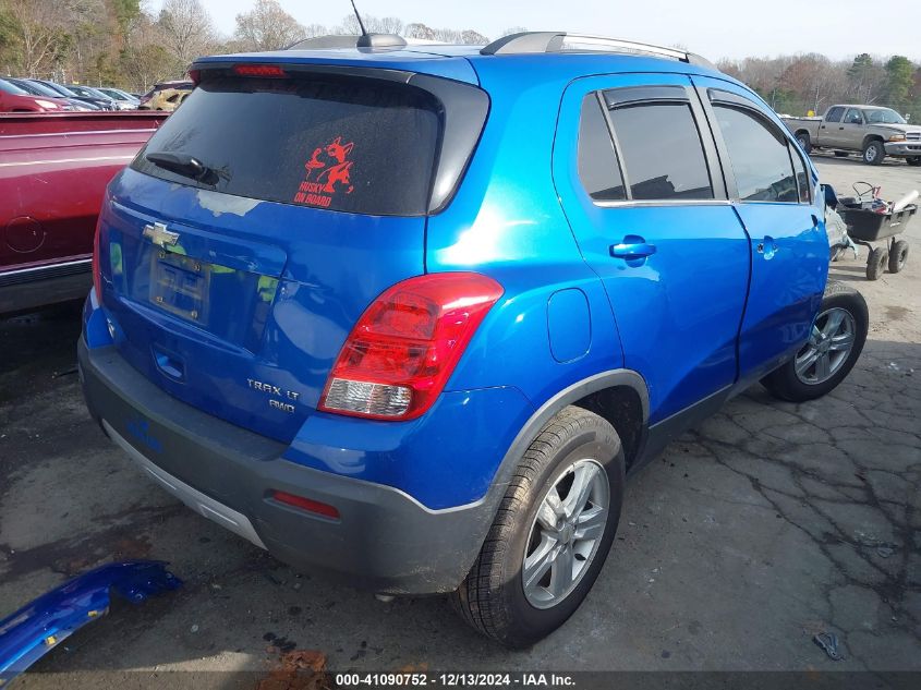 VIN KL7CJRSB6FB204664 2015 Chevrolet Trax, LT no.4