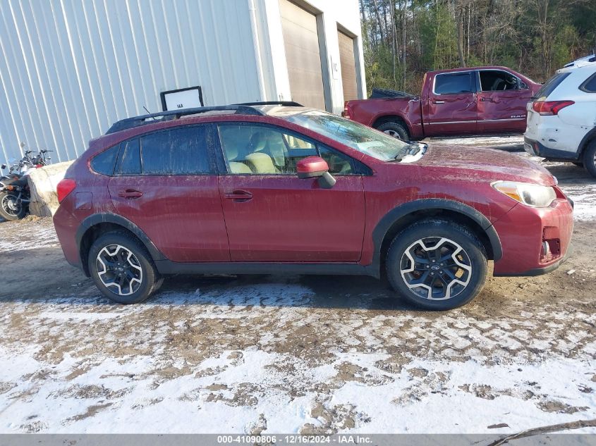 2016 Subaru Crosstrek 2.0I Premium VIN: JF2GPABC6GH253442 Lot: 41090806