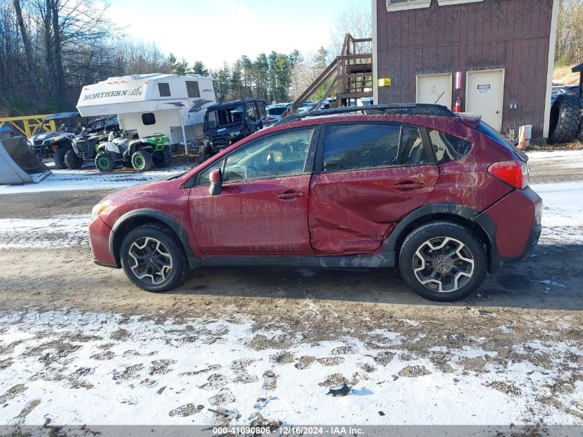 2016 Subaru Crosstrek 2.0I Premium VIN: JF2GPABC6GH253442 Lot: 41090806