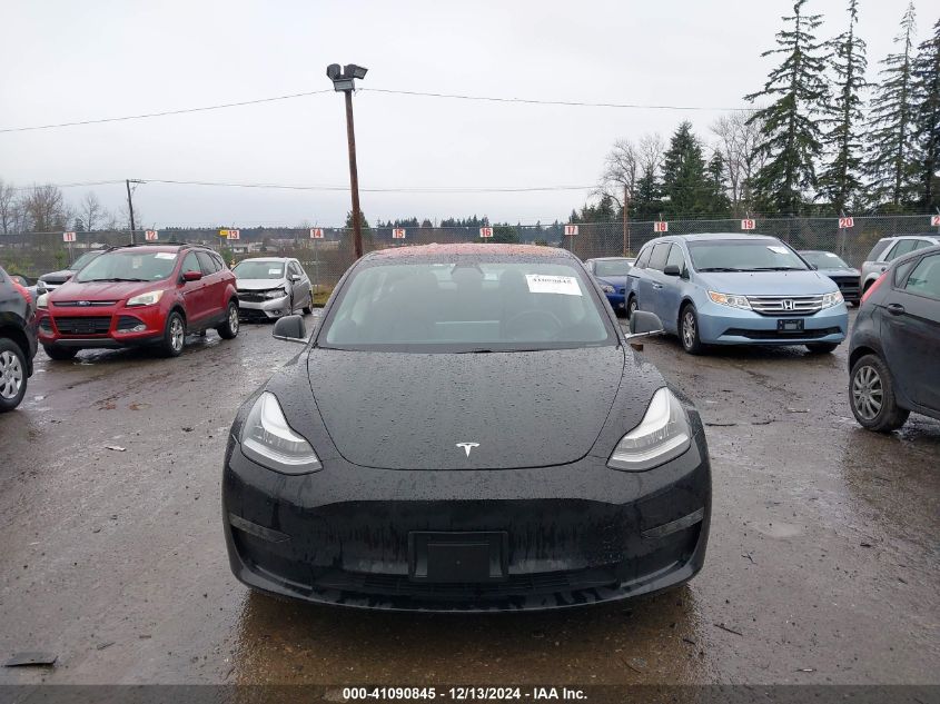 2018 Tesla Model 3 Long Range/Performance VIN: 5YJ3E1EB4JF127674 Lot: 41090845