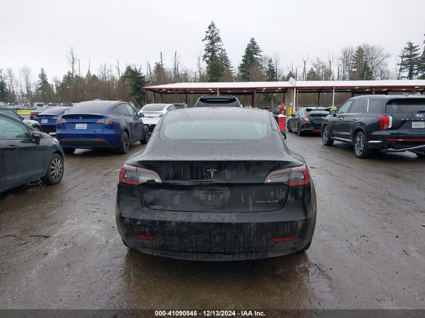 2018 Tesla Model 3 Long Range/Performance VIN: 5YJ3E1EB4JF127674 Lot: 41090845