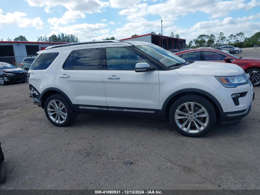 2018 Ford Explorer Limited VIN: 1FM5K7F87JGC31391 Lot: 41090931