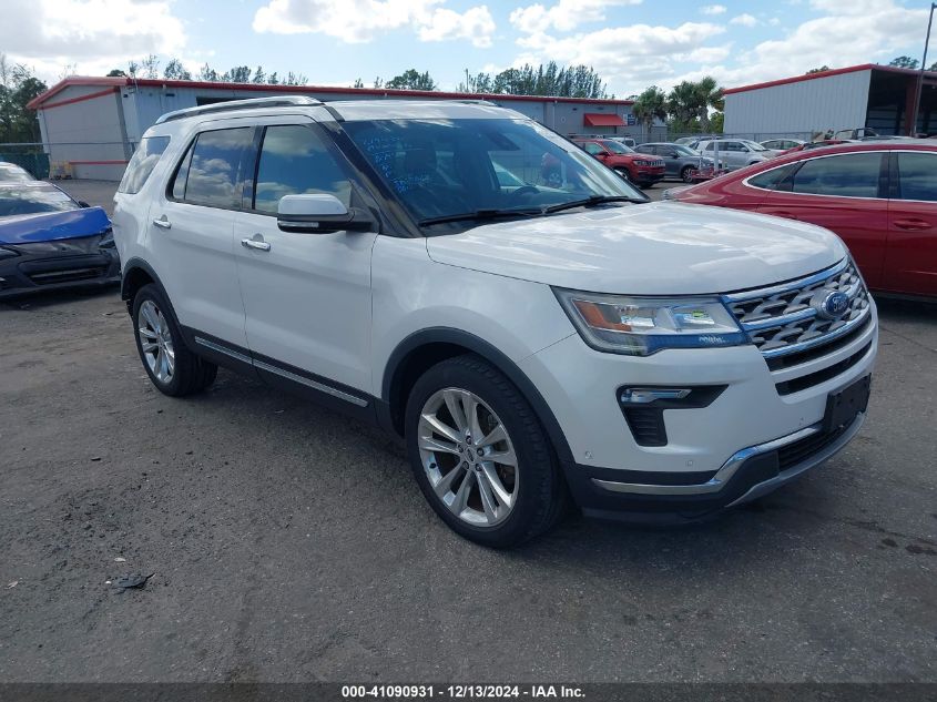 VIN 1FM5K7F87JGC31391 2018 Ford Explorer, Limited no.1