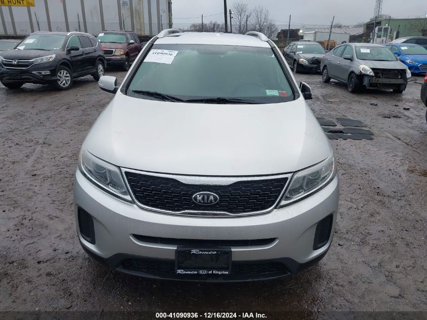 2015 Kia Sorento Lx V6 VIN: 5XYKTDA70FG554967 Lot: 41090936