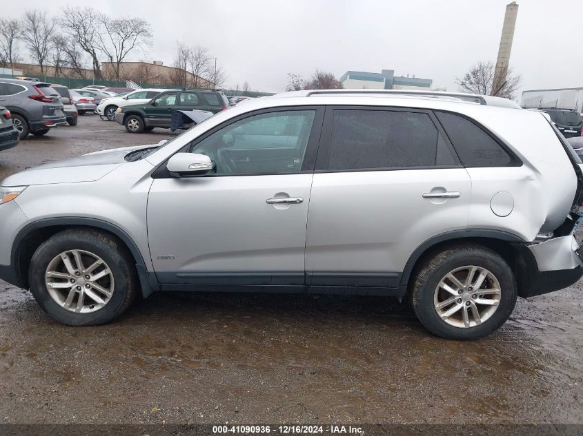 2015 Kia Sorento Lx V6 VIN: 5XYKTDA70FG554967 Lot: 41090936