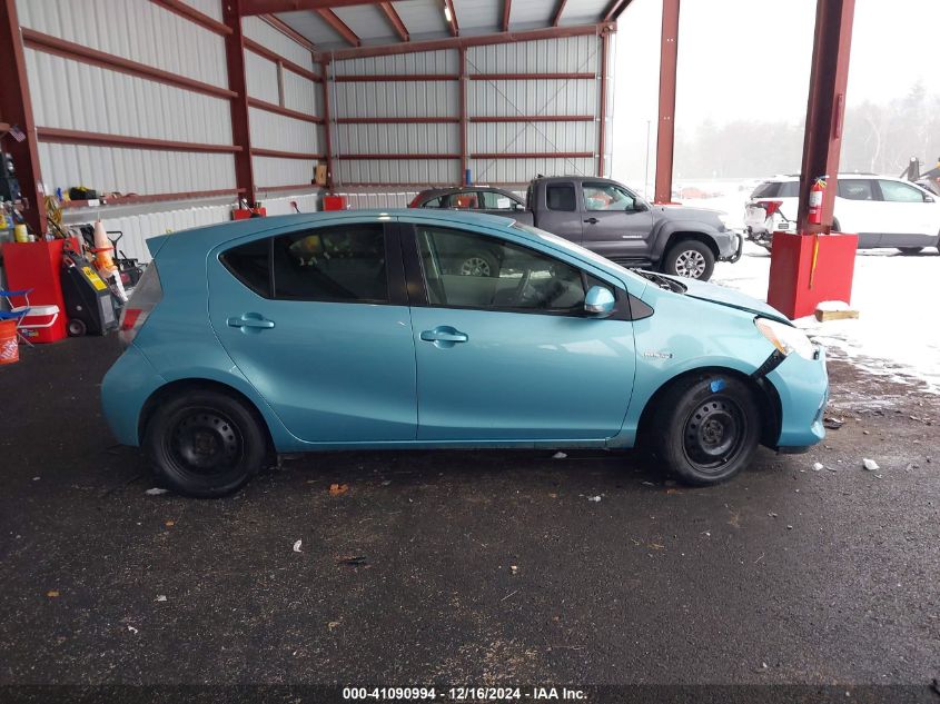 2014 Toyota Prius C VIN: JTDKDTB32E1072728 Lot: 41090994