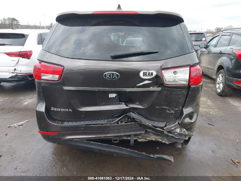 2017 Kia Sedona Lx VIN: KNDMB5C11H6334866 Lot: 41091053