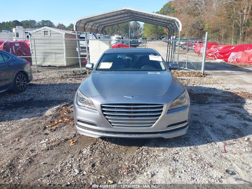 2016 Hyundai Genesis 3.8 VIN: KMHGN4JEXGU131372 Lot: 41091057