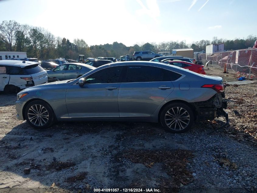 2016 Hyundai Genesis 3.8 VIN: KMHGN4JEXGU131372 Lot: 41091057