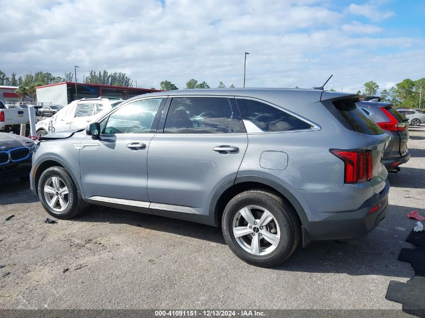 2023 Kia Sorento Lx VIN: 5XYRG4LC3PG231074 Lot: 41091151