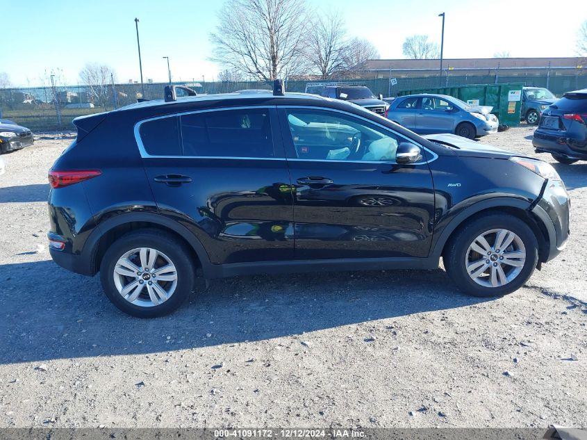 2018 Kia Sportage Lx VIN: KNDPMCACXJ7305673 Lot: 41091172