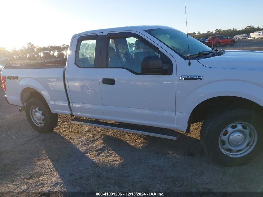 2018 Ford F-150 Xl VIN: 1FTFX1E53JKE82369 Lot: 41091206
