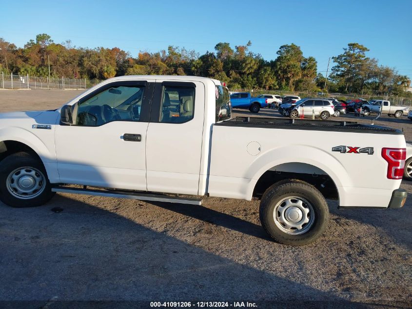 2018 Ford F-150 Xl VIN: 1FTFX1E53JKE82369 Lot: 41091206