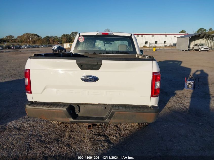 2018 Ford F-150 Xl VIN: 1FTFX1E53JKE82369 Lot: 41091206