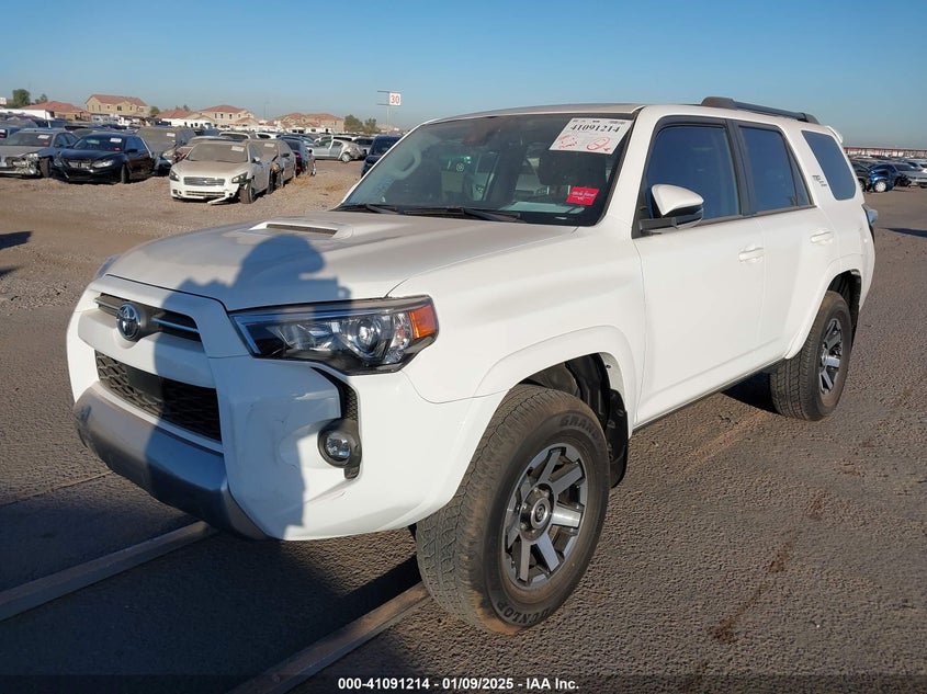 Vin: jteru5jr1p6087786, lot: 41581333, toyota 4runner trd off road premium 20232