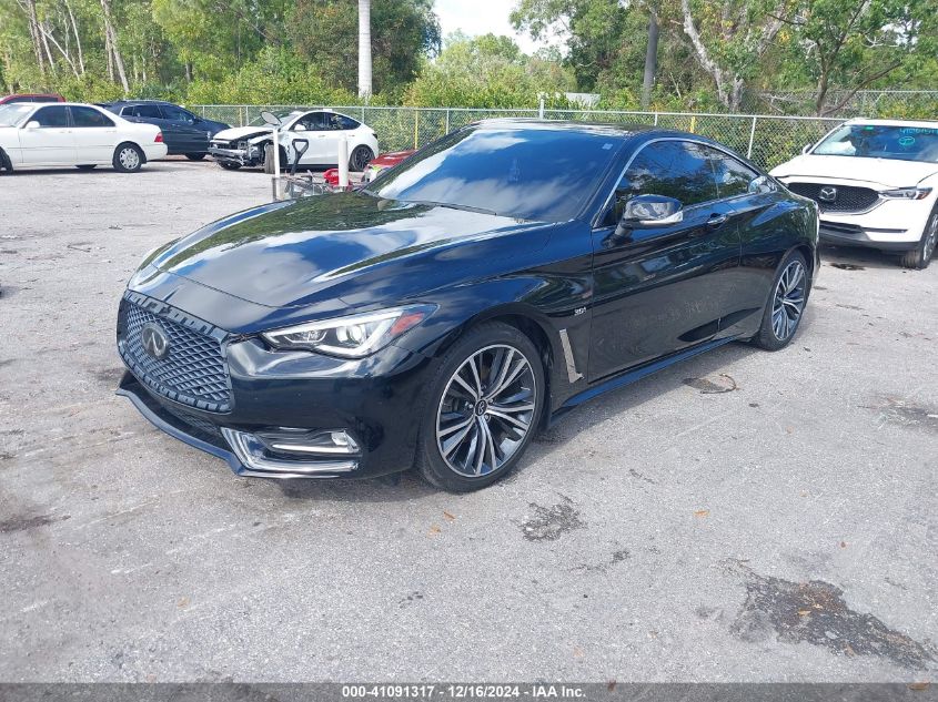 VIN JN1EV7EL5LM380634 2020 INFINITI Q60 no.2