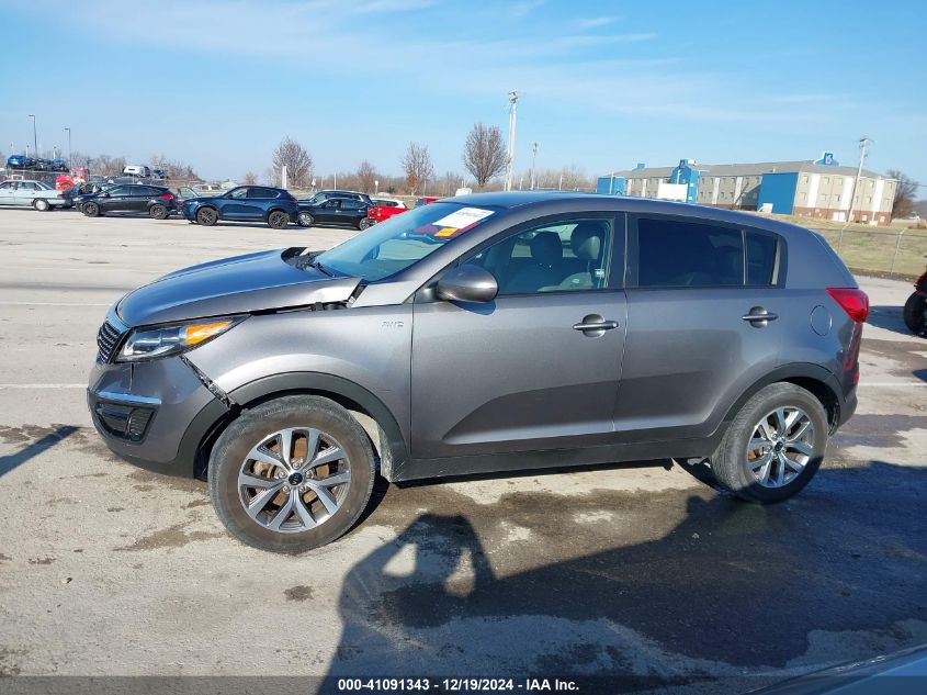 2016 Kia Sportage Lx VIN: KNDPBCAC2G7877125 Lot: 41091343