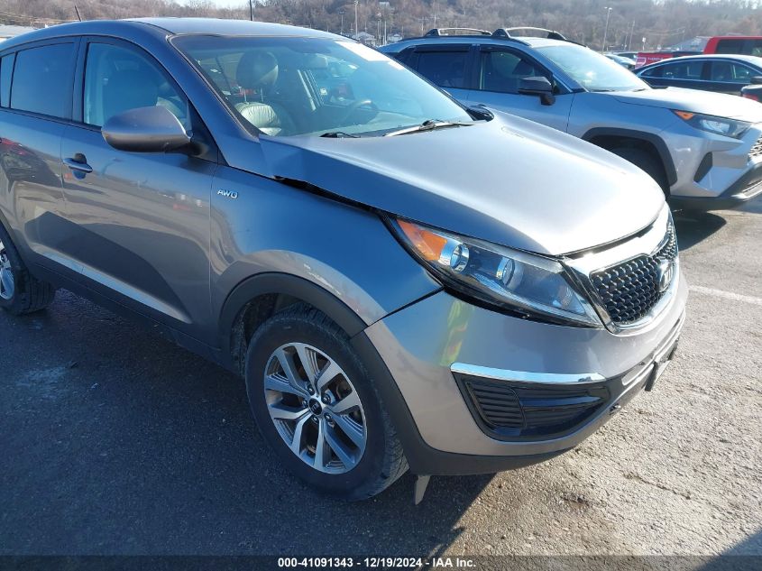 2016 Kia Sportage Lx VIN: KNDPBCAC2G7877125 Lot: 41091343