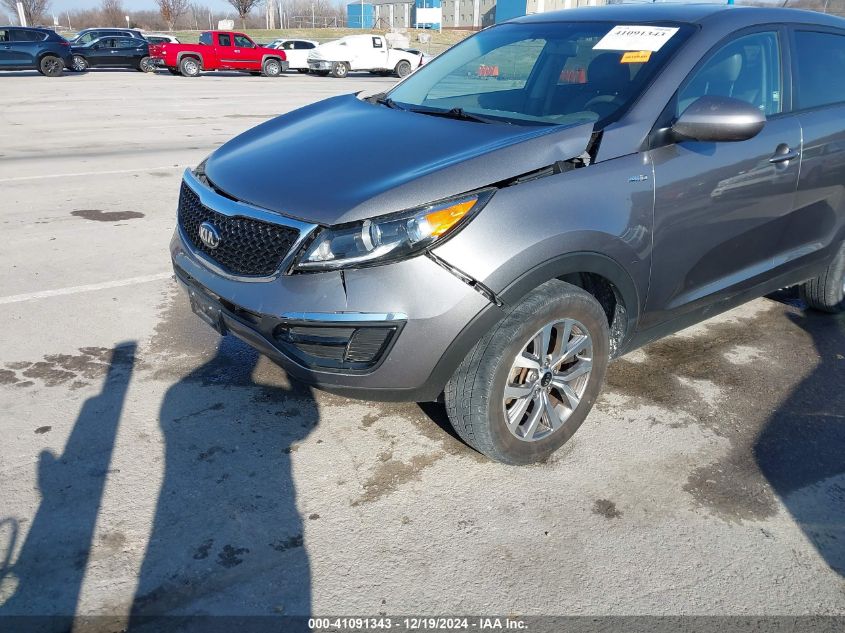 2016 Kia Sportage Lx VIN: KNDPBCAC2G7877125 Lot: 41091343