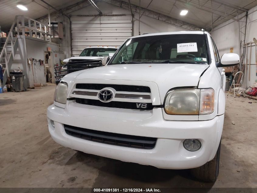 2005 Toyota Sequoia Sr5 V8 VIN: 5TDBT44A25S234252 Lot: 41091381