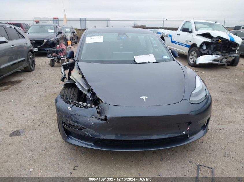 2023 Tesla Model 3 Rear-Wheel Drive VIN: 5YJ3E1EA7PF712930 Lot: 41091392