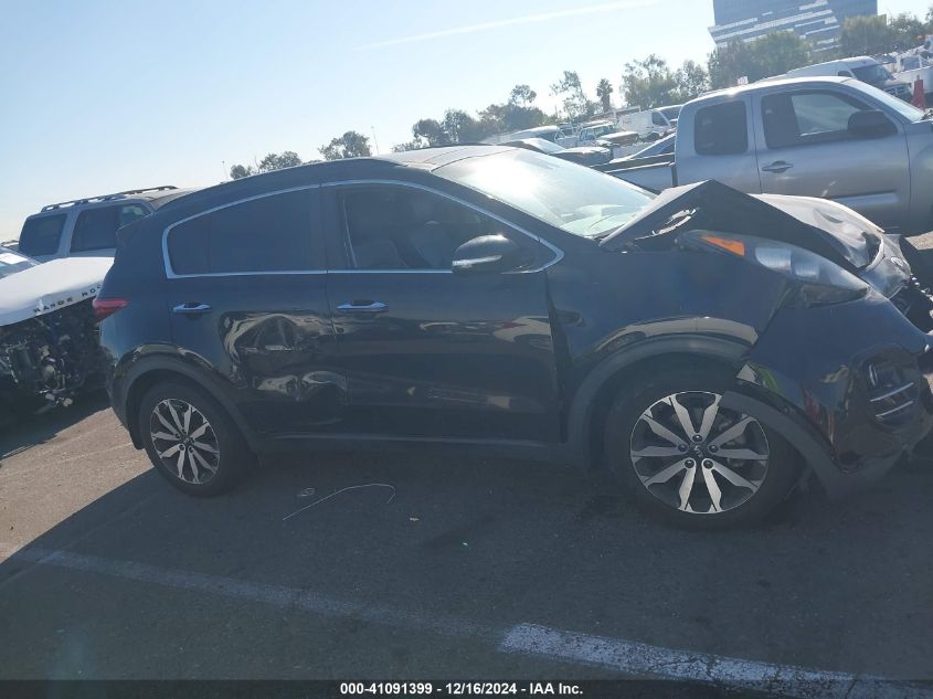 2018 Kia Sportage Ex VIN: KNDPN3AC7J7349076 Lot: 41091399