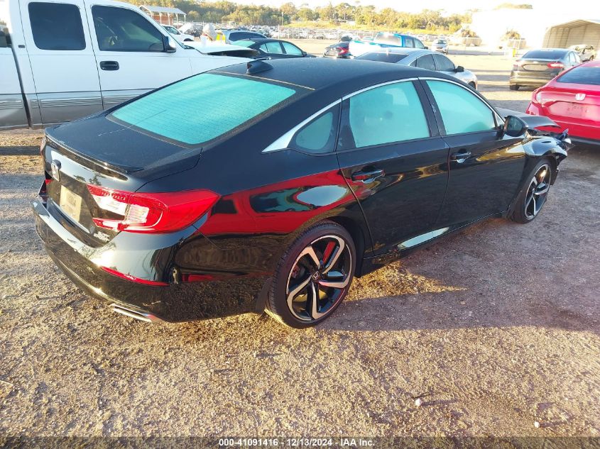 VIN 1HGCV2F36MA001201 2021 Honda Accord, Sport 2.0T no.4