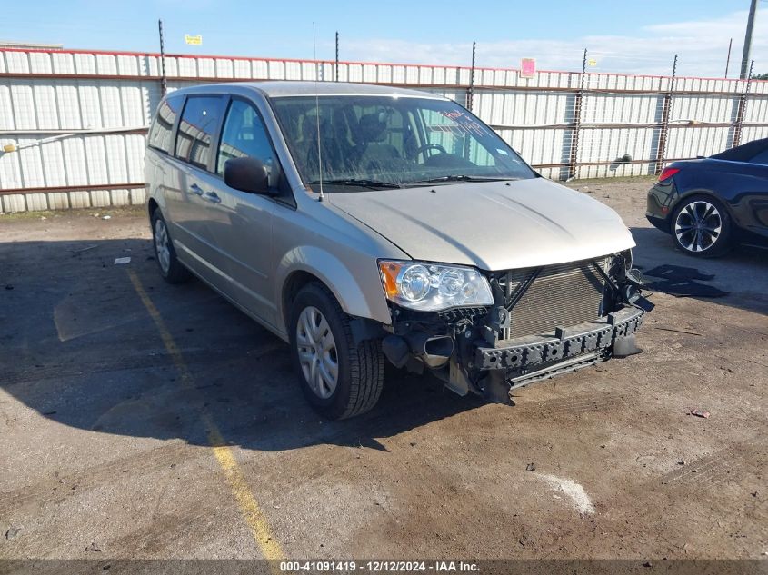 VIN 2C4RDGBG4ER278833 2014 DODGE GRAND CARAVAN no.1