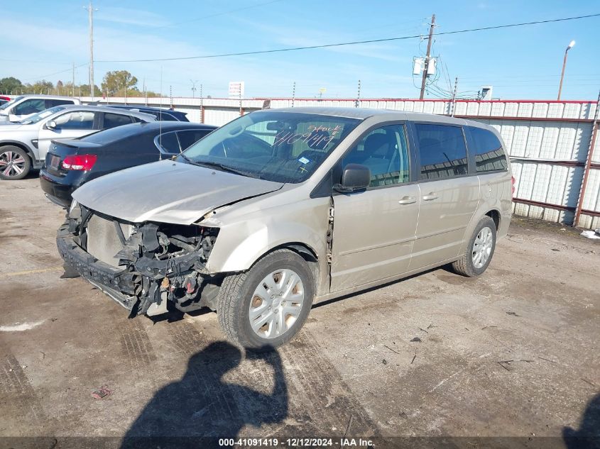 VIN 2C4RDGBG4ER278833 2014 DODGE GRAND CARAVAN no.2