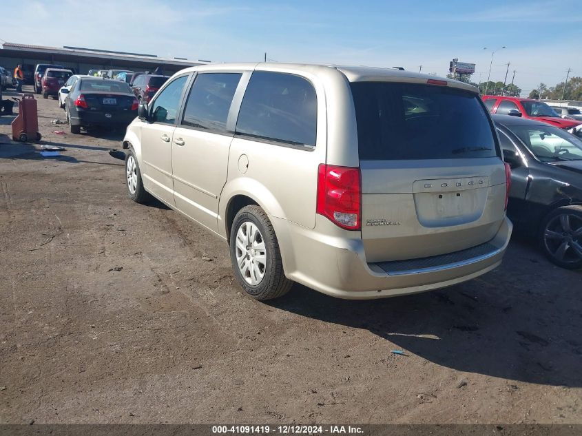 VIN 2C4RDGBG4ER278833 2014 DODGE GRAND CARAVAN no.3