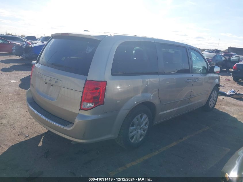 VIN 2C4RDGBG4ER278833 2014 DODGE GRAND CARAVAN no.4