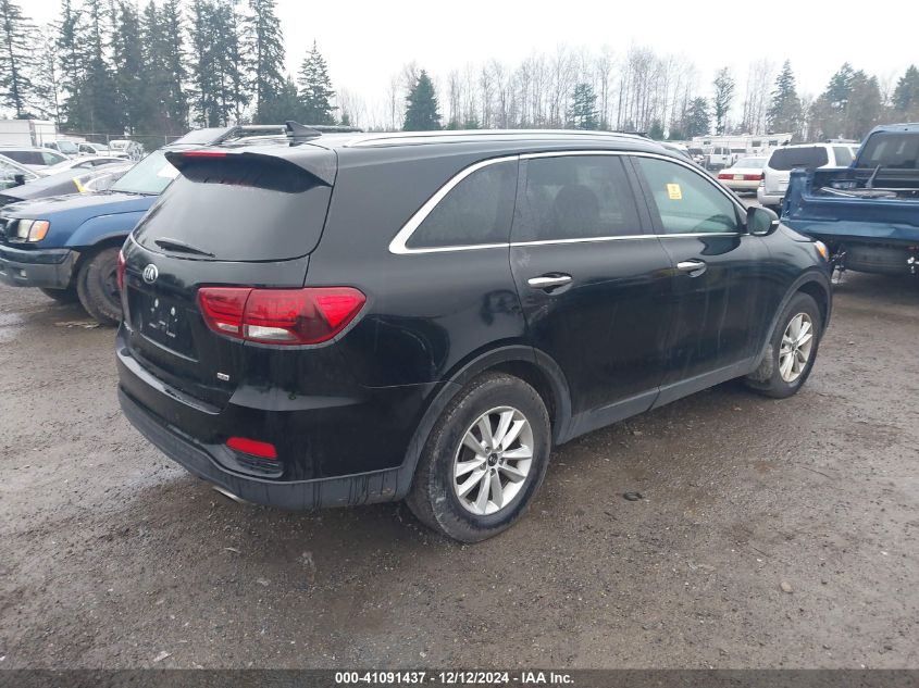 2019 KIA SORENTO 2.4L LX - 5XYPG4A39KG567668