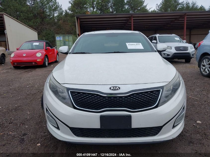 VIN 5XXGM4A76EG324968 2014 KIA Optima, LX no.6