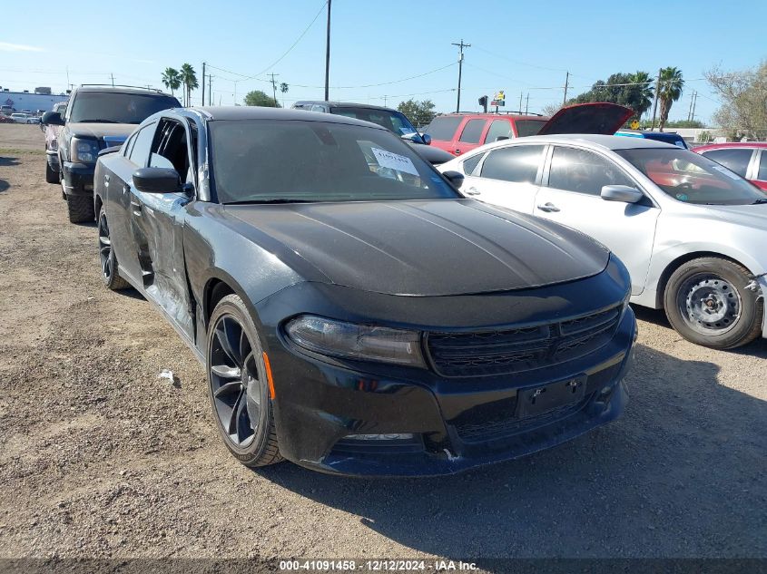 VIN 2C3CDXHG4GH332853 2016 Dodge Charger, Sxt no.1