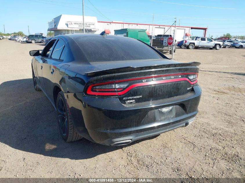 VIN 2C3CDXHG4GH332853 2016 Dodge Charger, Sxt no.3