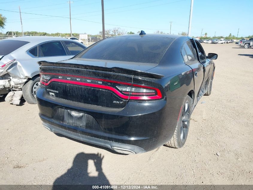 VIN 2C3CDXHG4GH332853 2016 Dodge Charger, Sxt no.4