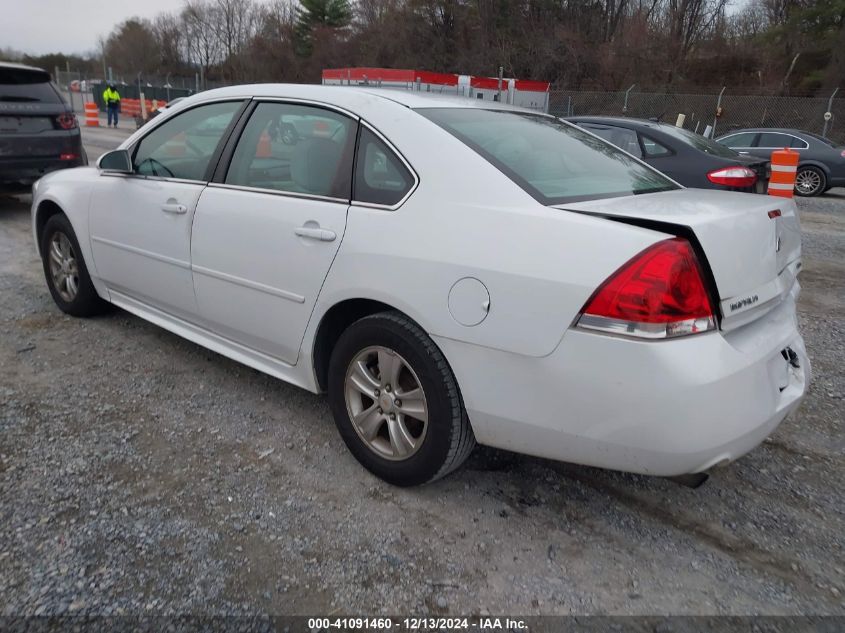 VIN 2G1WA5E31E1176051 2014 Chevrolet Impala, Limite... no.3