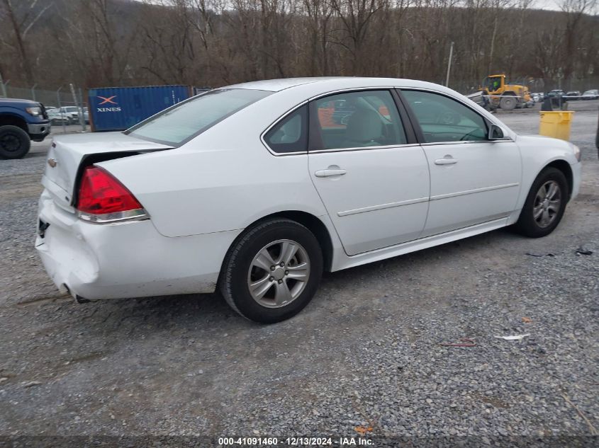 VIN 2G1WA5E31E1176051 2014 Chevrolet Impala, Limite... no.4