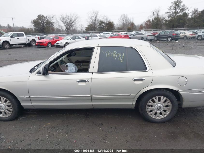 2005 Mercury Grand Marquis Gs VIN: 2MEFM74W35X614537 Lot: 41091488