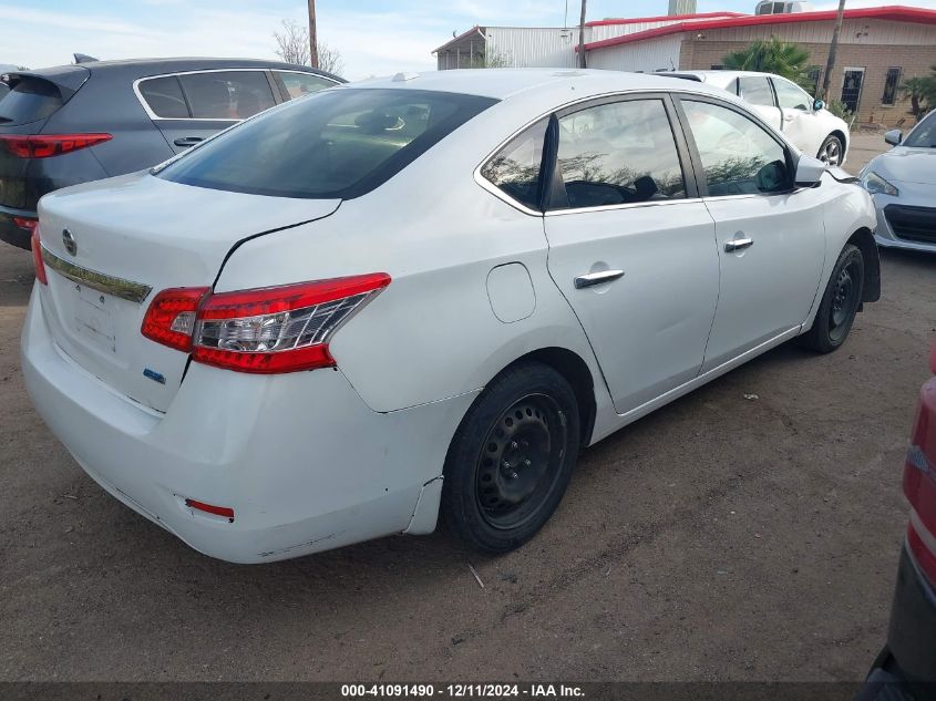 VIN 3N1AB7AP8FY219244 2015 Nissan Sentra, Fe+ S/S/S... no.4