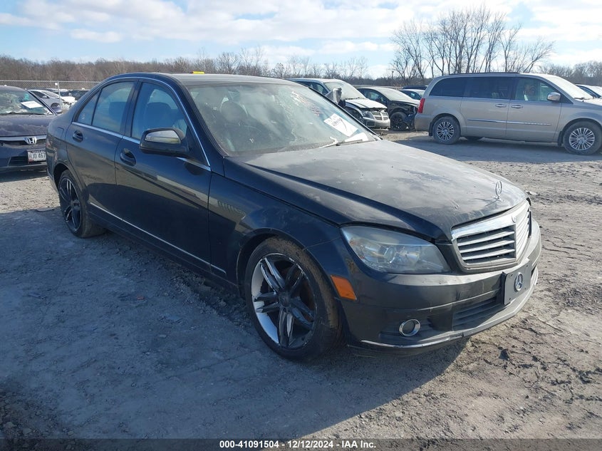 2009 MERCEDES-BENZ C 300 VIN: WDDGF81X29F214897