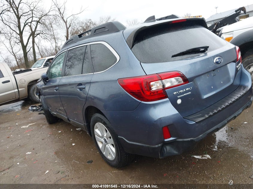 VIN 4S4BSACC3H3310602 2017 SUBARU OUTBACK 2.5I PREMIUM