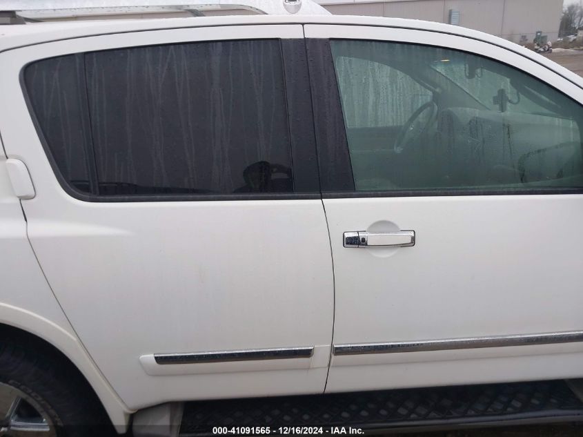 2011 Nissan Armada Platinum VIN: 5N1AA0NE3BN619084 Lot: 41091565