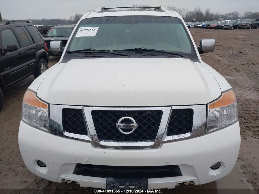 2011 Nissan Armada Platinum VIN: 5N1AA0NE3BN619084 Lot: 41091565