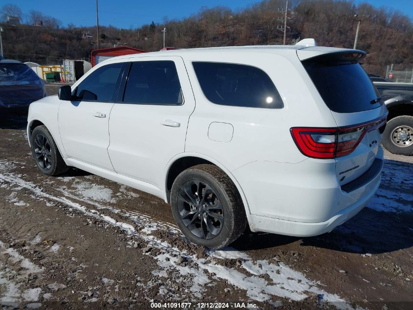 VIN 1C4RDJDG9MC599476 2021 Dodge Durango, Gt Plus Awd no.3