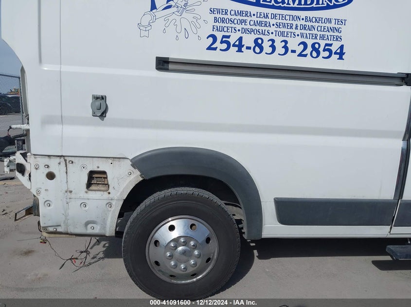 2014 Ram Promaster 3500 High Roof VIN: 3C6URVHG4EE112215 Lot: 41091600